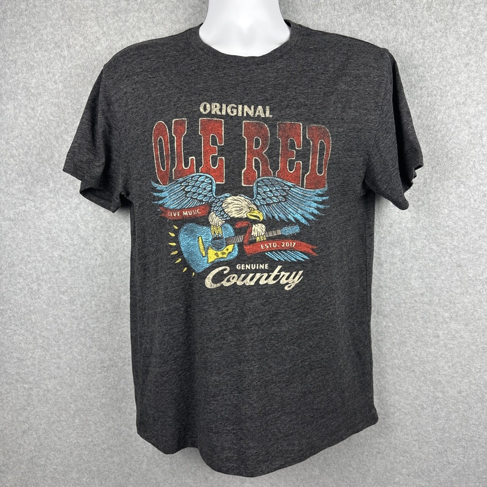 Original Ole Red Gray T Shirt‎ Size Medium